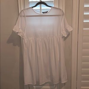 White SheIn Dress